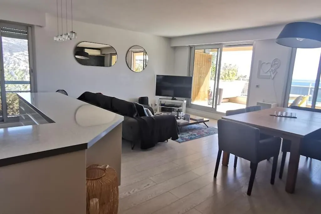 Superbe Appartement Vue Imprenable Sur La Mer Proche Monaco Roquebrune-Cap-Martin