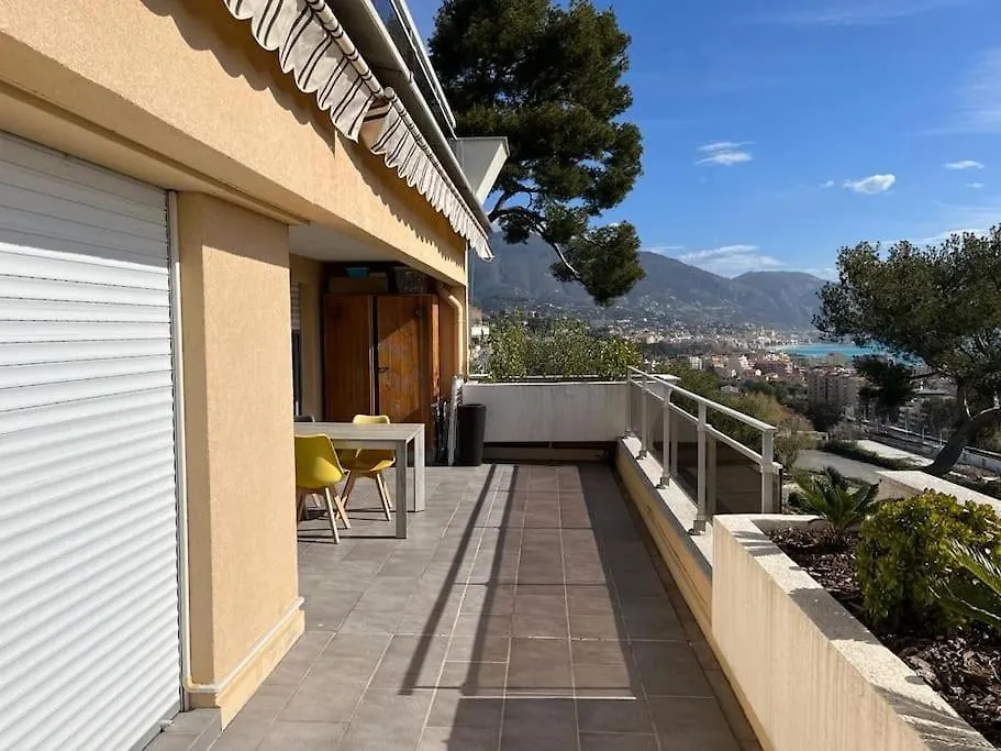 Superbe Appartement Vue Imprenable Sur La Mer Proche Monaco Roquebrune-Cap-Martin Apartment