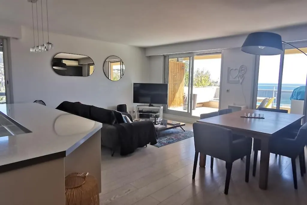 Superbe Appartement Vue Imprenable Sur La Mer Proche Monaco Roquebrune-Cap-Martin Apartment